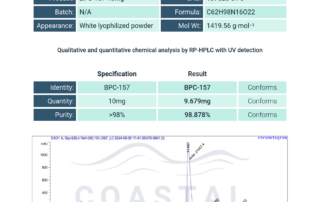 BPC-157 Chromate Report - 10mg