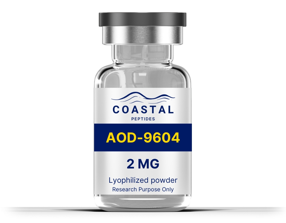 Coastal Peptides: AOD-9604 Peptide - 2mg