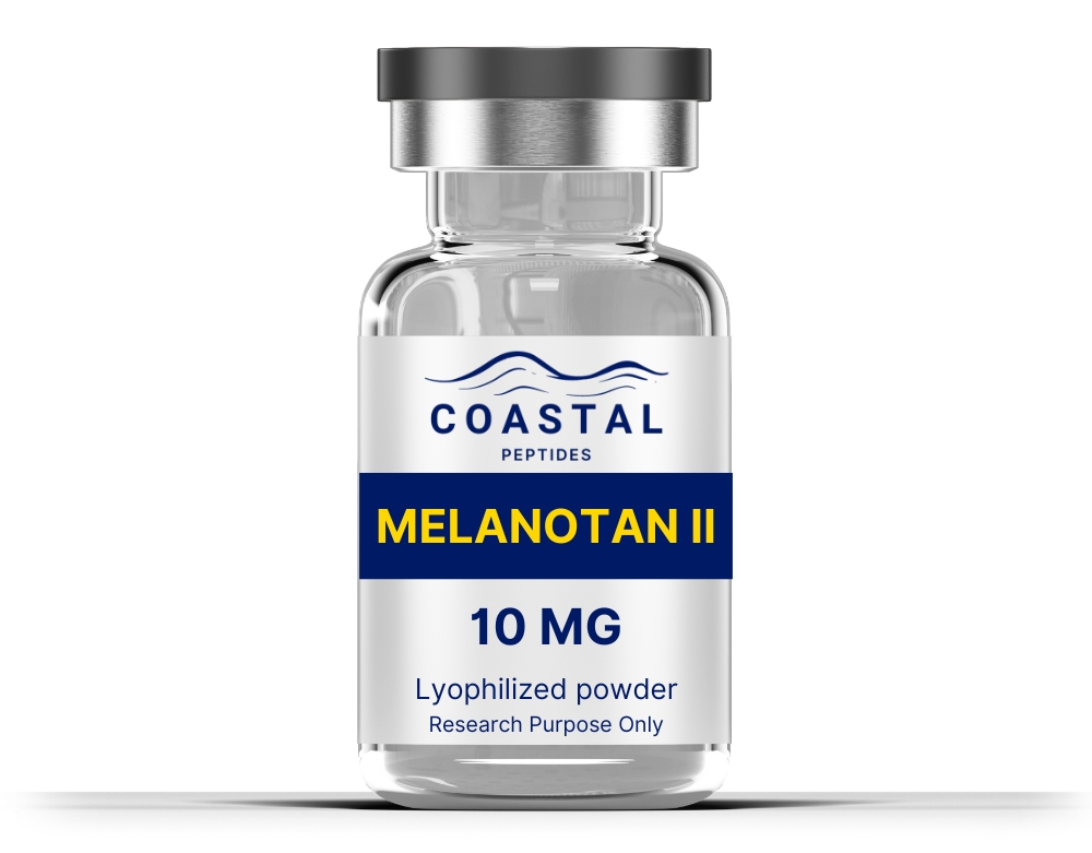 Coastal Peptides: Melanotan II Peptide, MT2 - 10mg