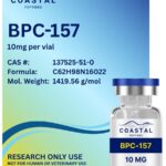 Coastal Peptides BPC-157 10mg high purity research peptide
