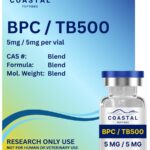 Coastal Peptides BPC-157 TB-500 5mg blend research peptide