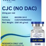 Coastal Peptides CJC 1295 no DAC 10mg growth hormone research peptide