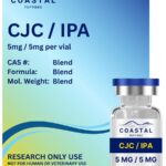 Coastal Peptides CJC 1295 Ipamorelin 10mg research peptide