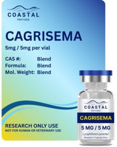 Coastal Peptides CagriSema 10mg GLP-1 GIP research peptide